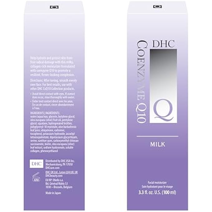 DHC COQ10 MILK, AGE-DEFYING FACIAL MOISTURIZER, LIGHTWEIGHT, DAILY MOISTURIZER, YOUTHFUL APPEARANCE, FRAGRANCE AND COLORANT FREE - Image 4